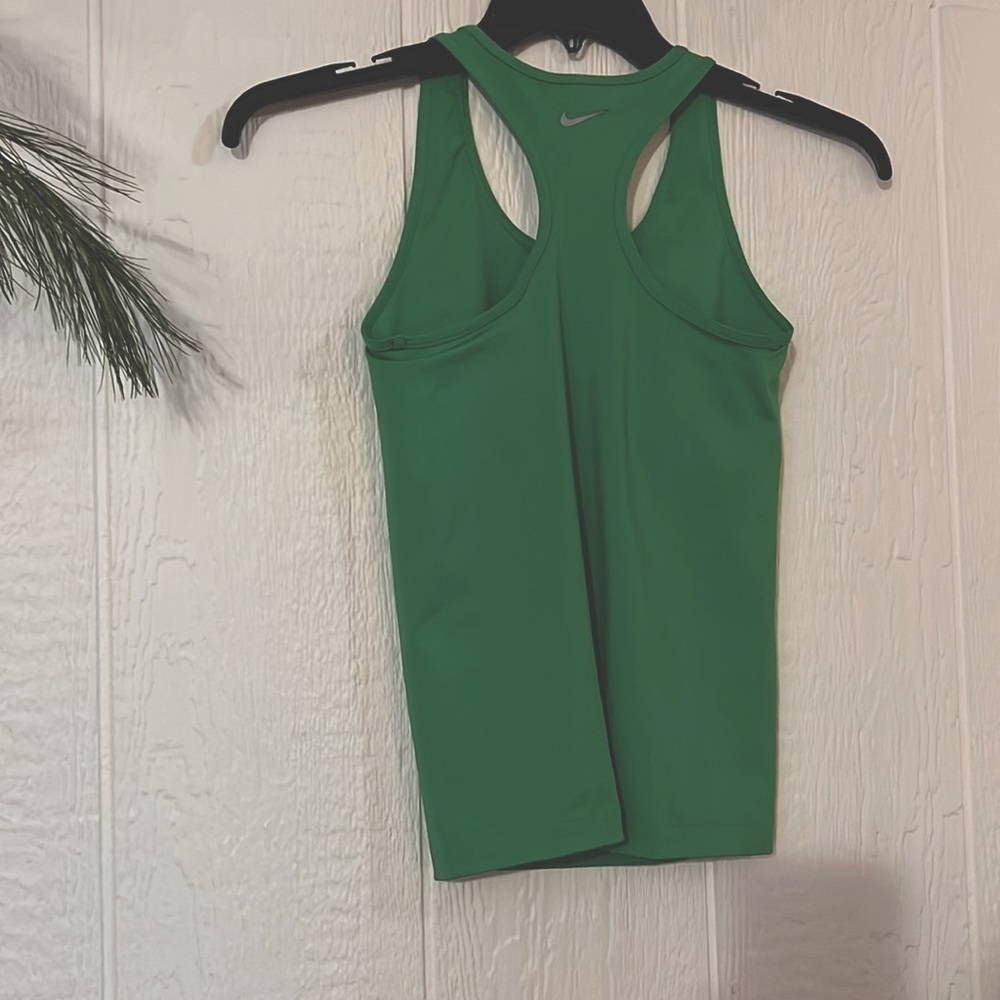 Nike Green Racerback Tank Top - Picture 4 of 8